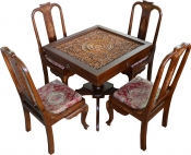 Teak dining set for 4